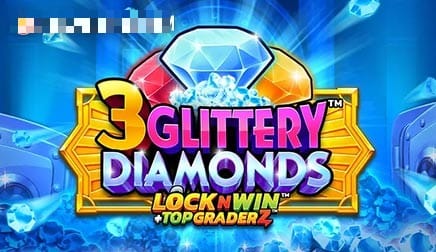 3 Glittery Diamonds